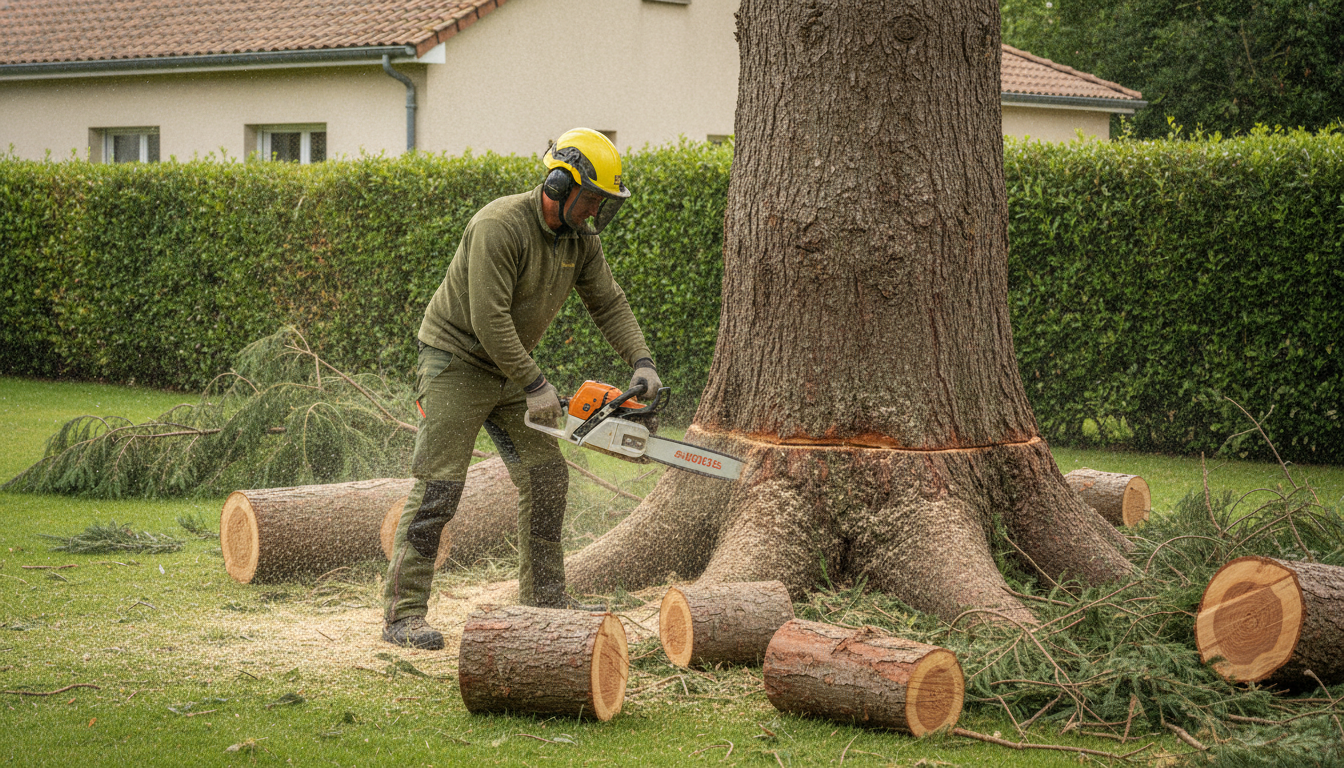 Élagueur professionnel à Ifs, Élagage et Abattage d'arbres au sud de Caen (Calvados)